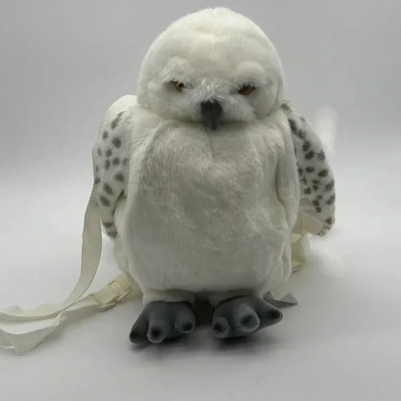Harry Potter Hedwig Plush Backpack Wizarding World Universal Studios‎ NWOT Owl