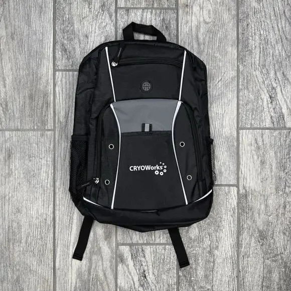 New “Cryoworks” Crew‎ Backpack One Size Black Bag