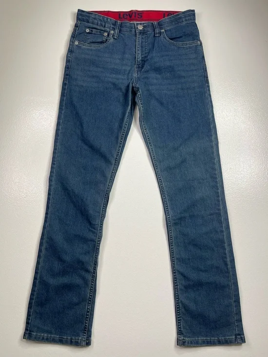 Levi's 511 Slim Fit Dark Wash Performance Jeans Size 16