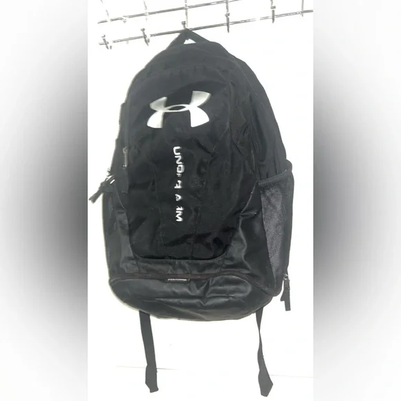 Under Armour Black Men's Backpack with White Logo