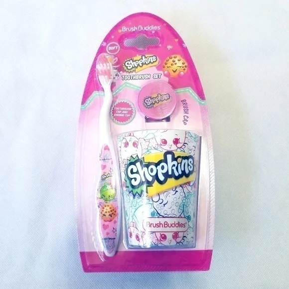 Shopkins Toothbrush‎ Cap & Rinsing Cup