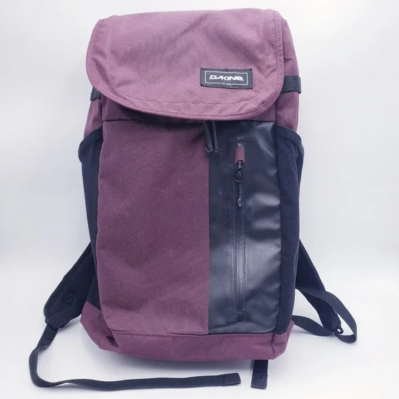 Dakine Concourse 28L Backpack Burgundy Canvas Outdoor Laptop Rucksack‎ OS