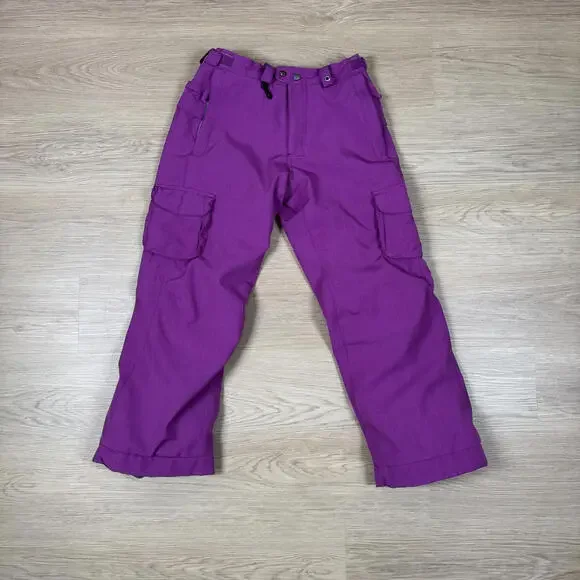 686 Smarty Youth Girls Teen Cargo Snow Pants XL Purple‎ (Missing Liner)
