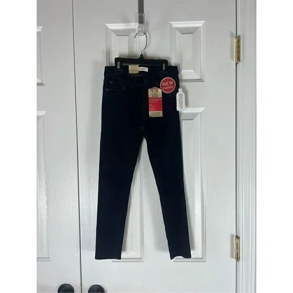 NWT 710 Levi’s Girls Super Skinny Navy Jeans Size 6x