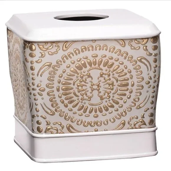 NEW Popular Bath Tissue Box Cascade Collection Kleenex Cover Resin