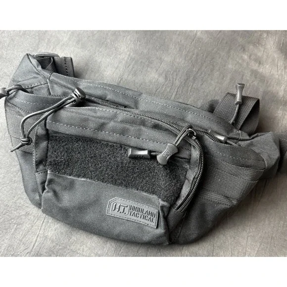 HIGHLAND TACTICAL Hunt Camping Hiking Pouch Sports Utility Zipper Gear Pouch Bag