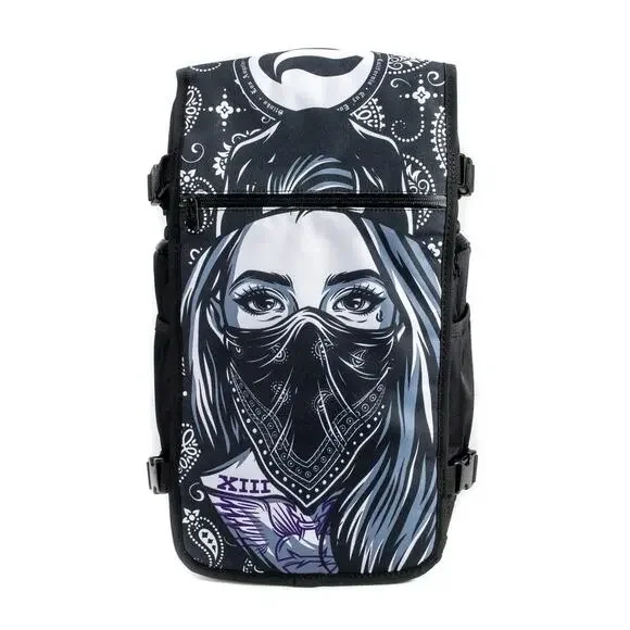 Skunk FaceOff Core REBEL Customizable Smell proof Fashion Backpack - Edgy Artsy