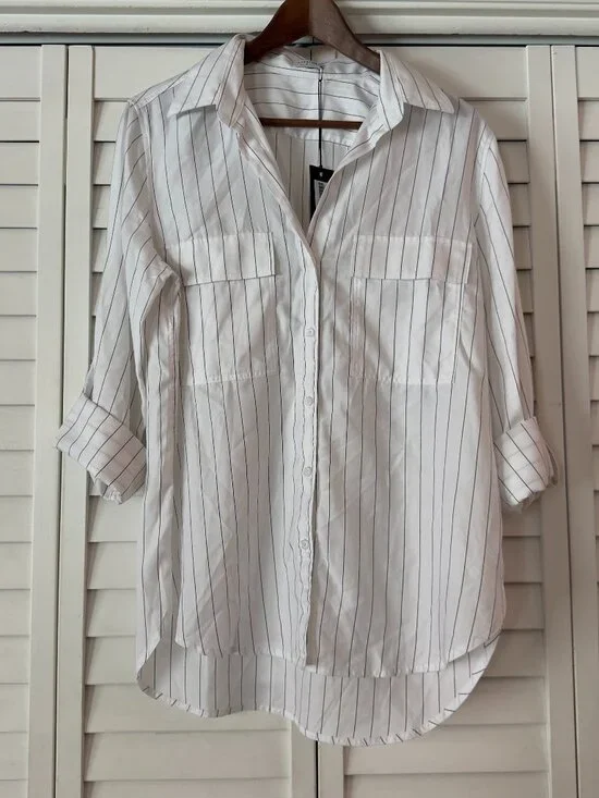 Babaton Utility Shirt - Size S Aritzia NWT