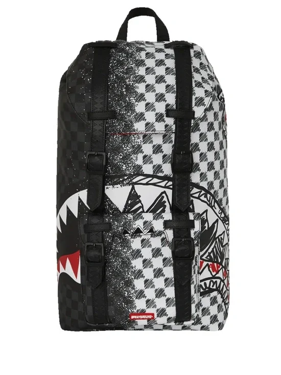 SPRAYGROUND SCRIBBLE DRIBBLE CHECK HILLS BACKPACK
