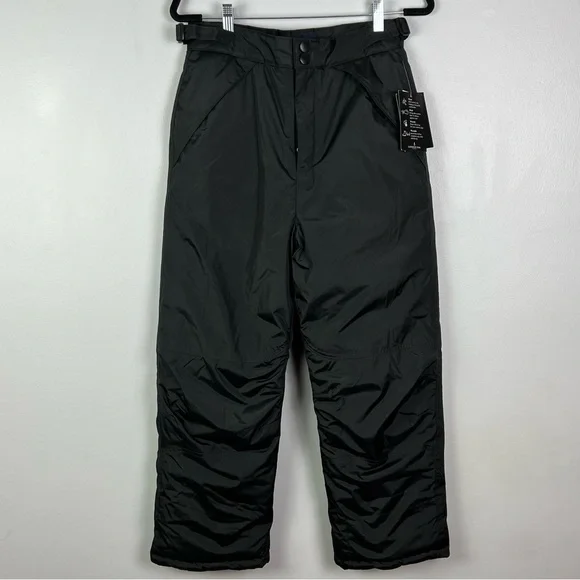 NEW LONDON FOG BLACK SNOW PANTS