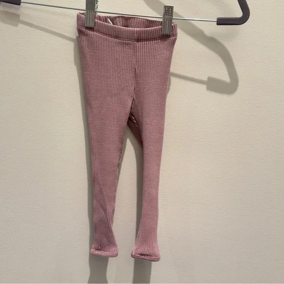 Zara Purple Kids Leggings 2-3 Years