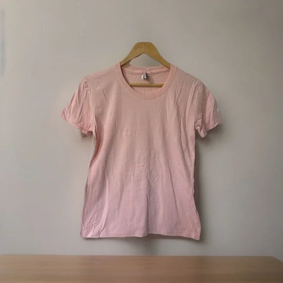 Chuns Junior Teens T-Shirt 100% Cotton Fitted Sleeves‎ Tee XLarge Pink