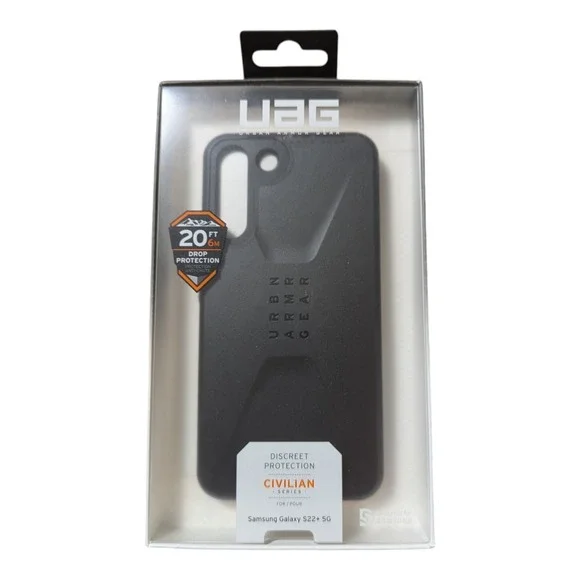 H8. UAG Civilian Series‎ Case for Samsung Galaxy S22+ Plus 5G - Black