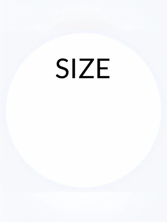 50 STICKERS - 2” ROUND - SIZE LABELS TO FILL IN & INPUT ODD SIZES OR # SIZES