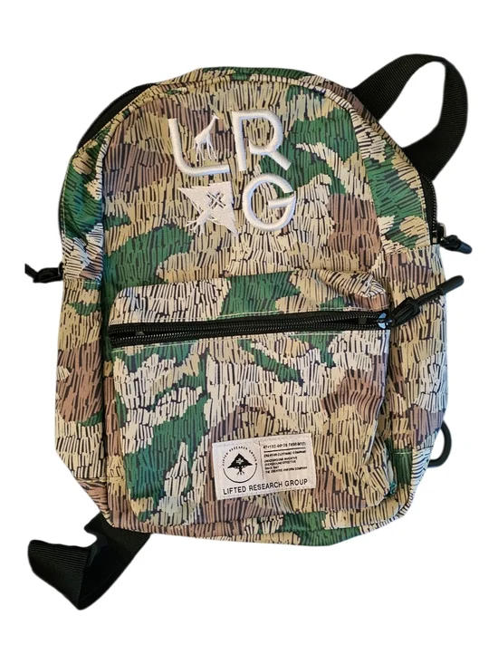 LRG Lifted Research Group Camo Mini Backpack Streetwear Bag