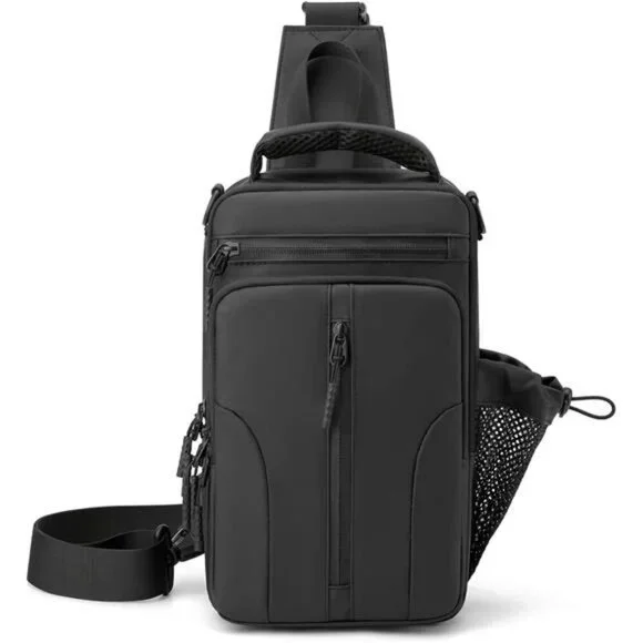 Anti theft crossbody sling backpack shoulder bag one strap travel daypack for me