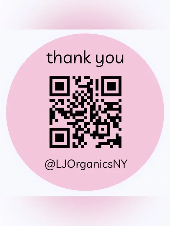 50 CUSTOM STICKERS - 2” ROUND - THANK YOU - W/ YOUR QR CODE & CLOSET NAME