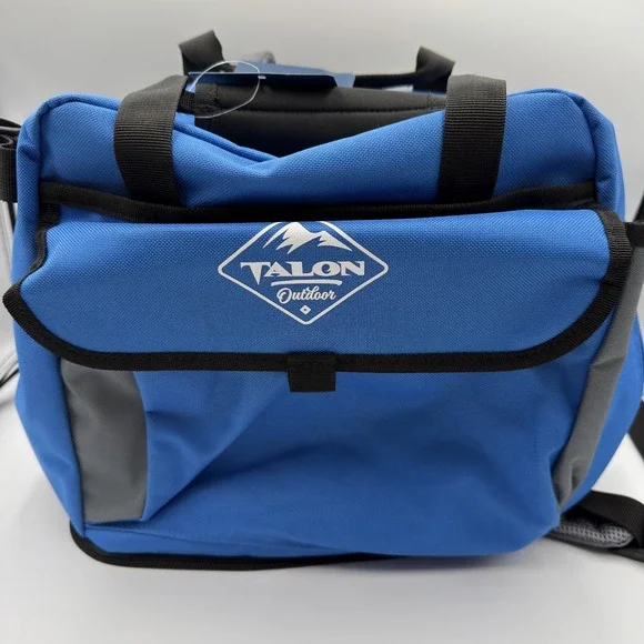 Talon Outdoor Fishing Backpack Upper Blue Grey Gear Bag New NWT