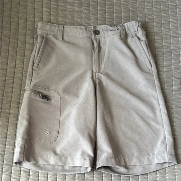 Magellan Boys Fish Gear Gray Shorts Size 10