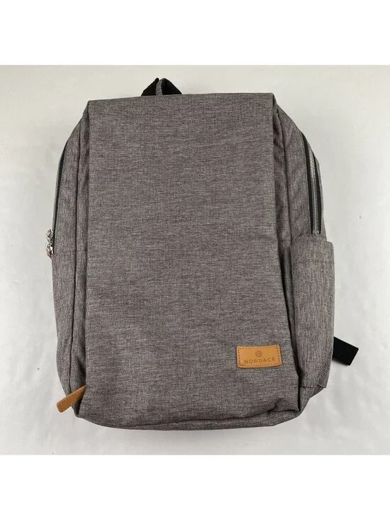 NORDACE Siena Smart Backpack USB Charging Port Laptop Travel Carry On Gray