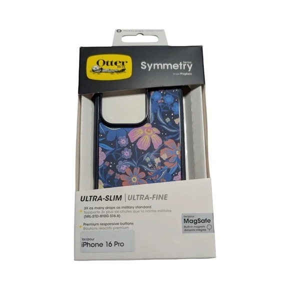 E6-N OtterBox Apple iPhone 16 Pro Symmetry Series Case with‎ MagSafe Fairy Fauna