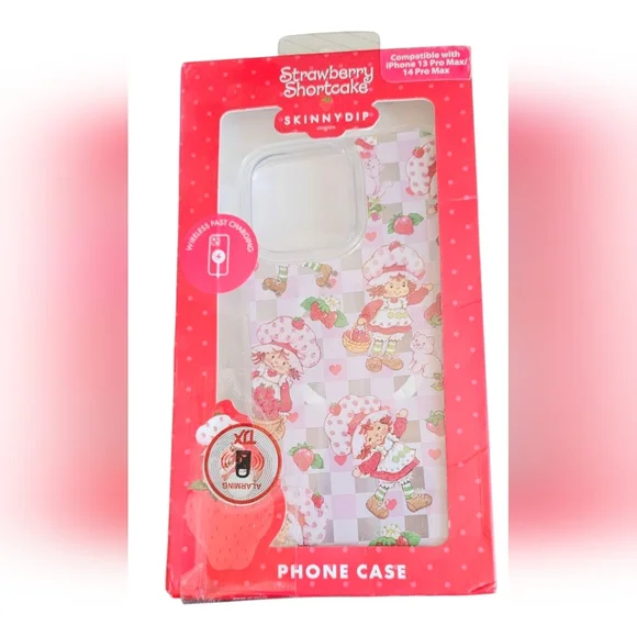 iPhone 13 Pro Max / 14 Pro Max Comp. Strawberry Shortcake Skinny Dip London-