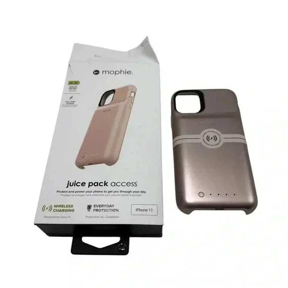 Mophie iPhone 11 juice pack phone case charger Wireless charging