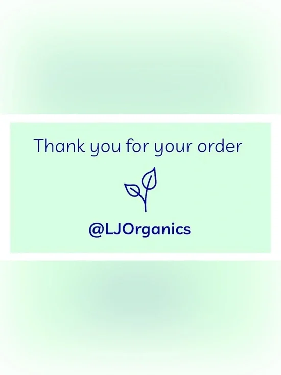 50 CUSTOM STICKERS - 2.25” x 1.25” “THANK YOU FOR YOUR ORDER” - W/ CLOSET NAME