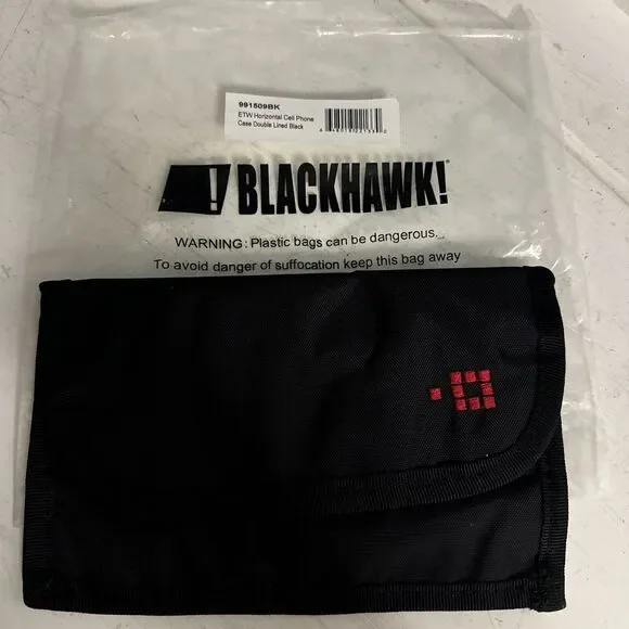 BLACKHAWK‎ Cell Phone Case ETW Horizontal Double Lined Tactical Bag 991509BK