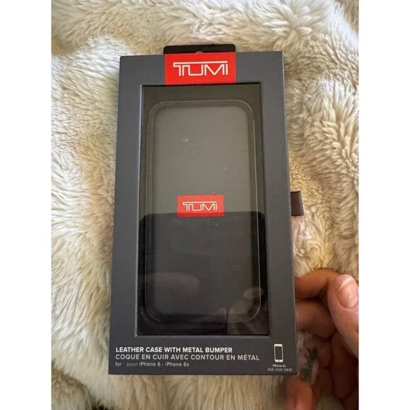 Tumi Genuine Leather Folio Case for iPhone 6 and iPhone 6S