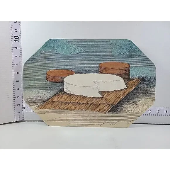 John Derian Target Thanksgiving Fall Melamine Hexagon Cheese Serving Platter New