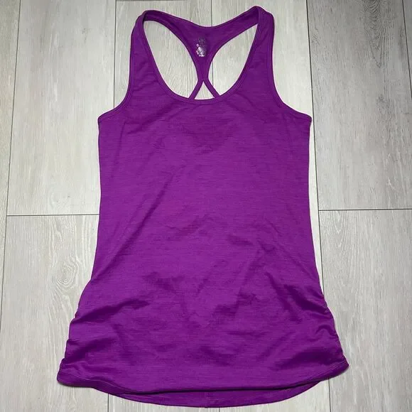 Small purple racerback GAIAM women's‎ workout casual tank