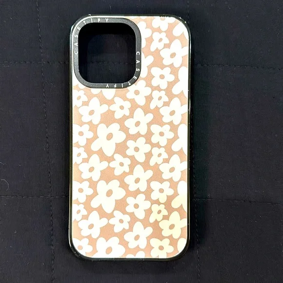 NWOT Casetify iPhone 15 Pro Max Case Natural Flower by girl knows all