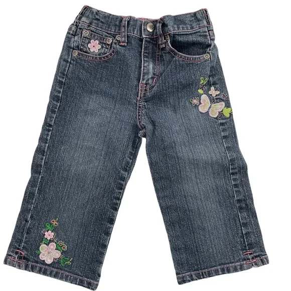 Arizona Jean Company Kids Denim Capri Jeans Size 6 Slim