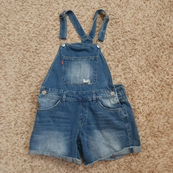Levi's Overalls Shortall Girls 14‎ Reg