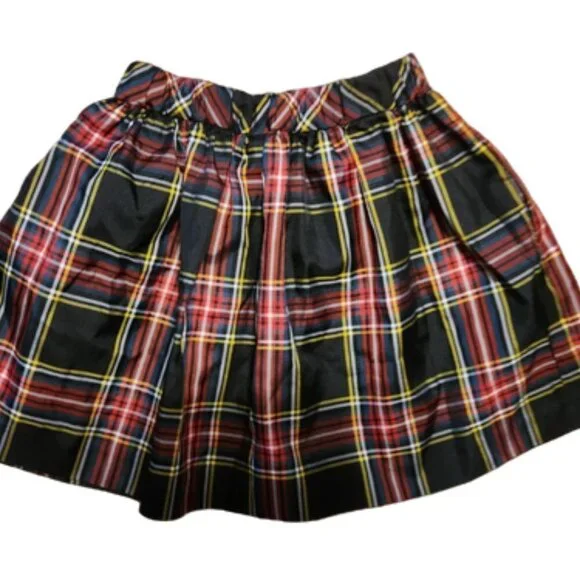 Crewcuts Plaid Ruffle Skirt || Girls sz 6-7 EUC