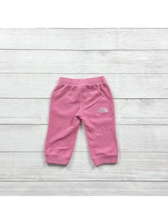 The North Face Baby Girls Fleece Pants Pink Warm Cozy 6-12 Months