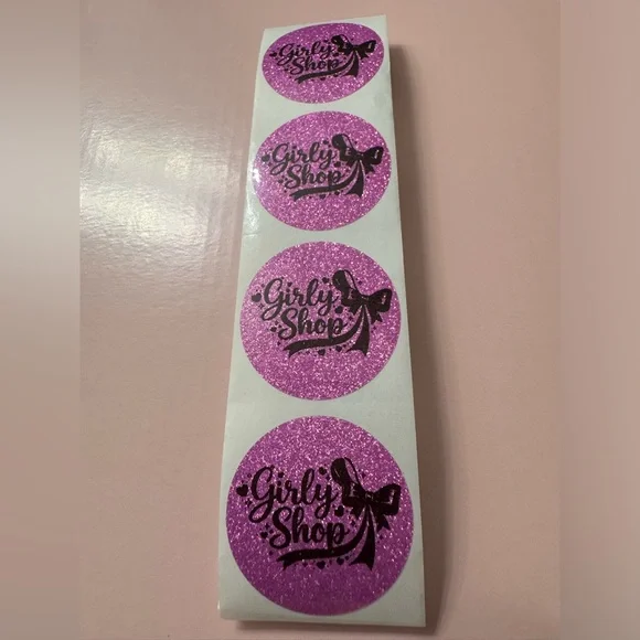 50 ct. 1.5” Mini Round Custom Stickers