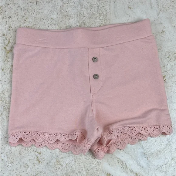 Chelsea & Violet girls pink shorts size 5