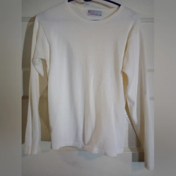 Milano small white pullover women's top