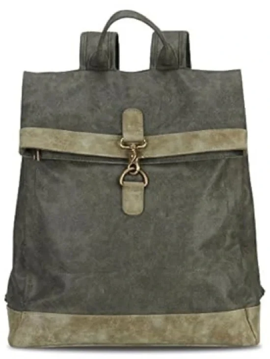 The Original Spirit Canvas Roll-Top Backpack in Olive