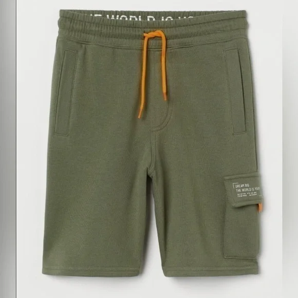 H&M pull on cargo shorts