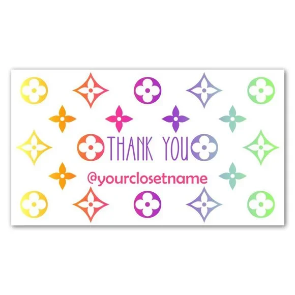 60 Thank You Cards Note Cards
