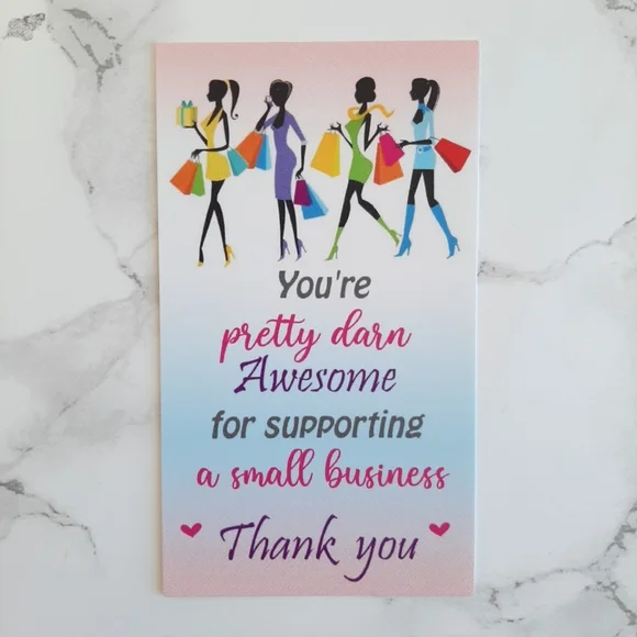♥️ 5x25 / 50 Thank You Cards