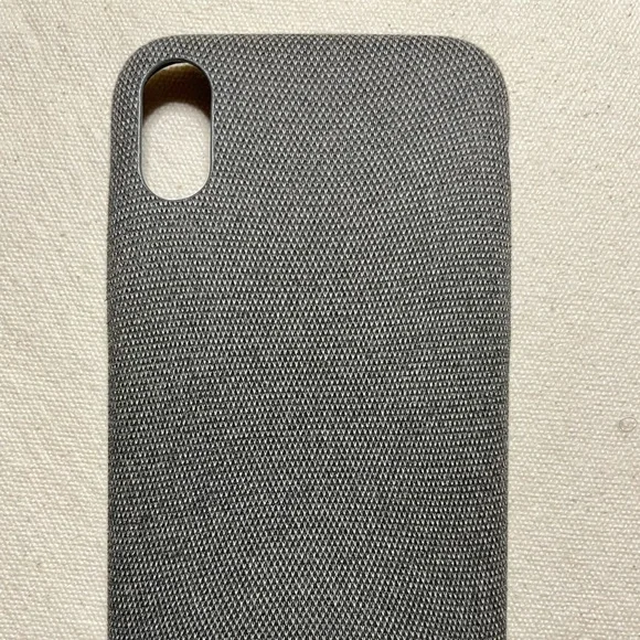 iPhone XR Gray Cloth Case