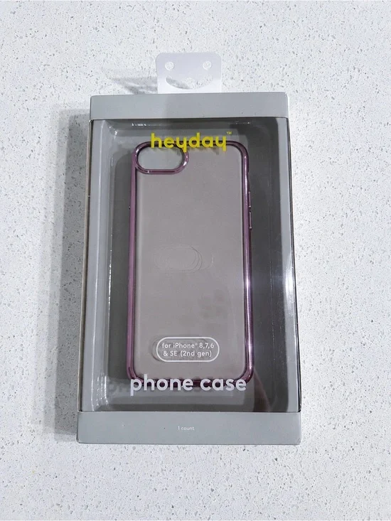 heyday Phone Case with Purple Bumper for iPhone 8/7/6 & SE (2nd gen)