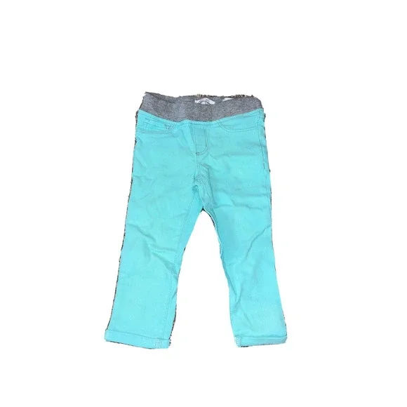 NEW JESSICA SIMPSON Aqua Pull on Legging Jegging Pants 6‎