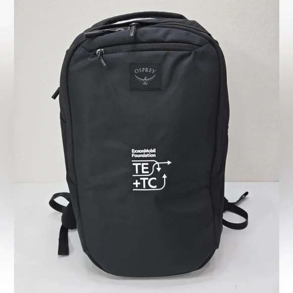 Osprey Aoede AirSpeed Commuter Backpack 20L Black Suspended Mesh Back LOGO