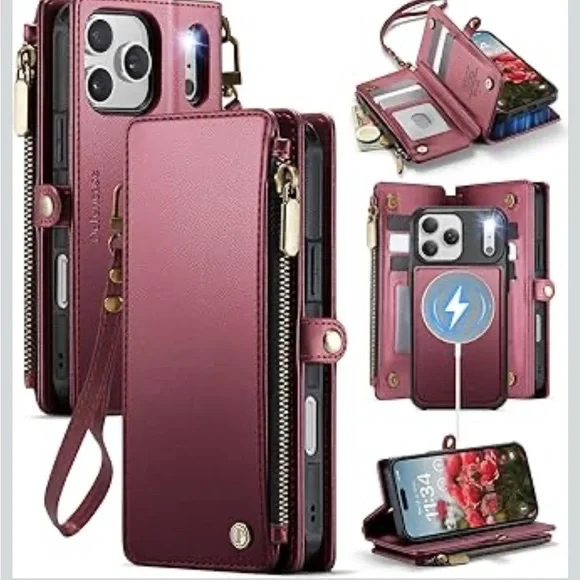 Defencase IPhone 17 Case Wallet With RID Blocking Card holder 176.3