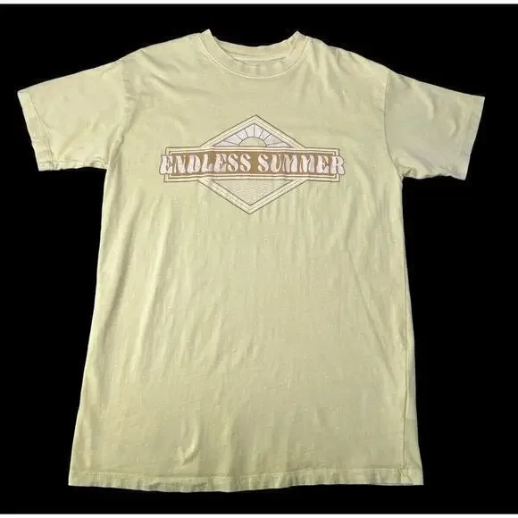 COTTON:ON Endless Summer Yellow T-shirt Top Soft Cotton Women Size‎ XXS